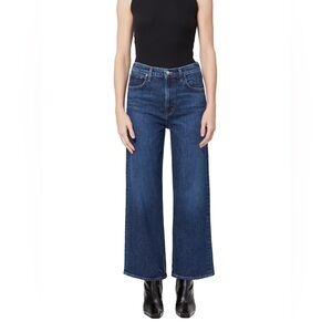 AGOLDE Ren High Rise Ankle Wide Leg Jean in Echo - Size 25